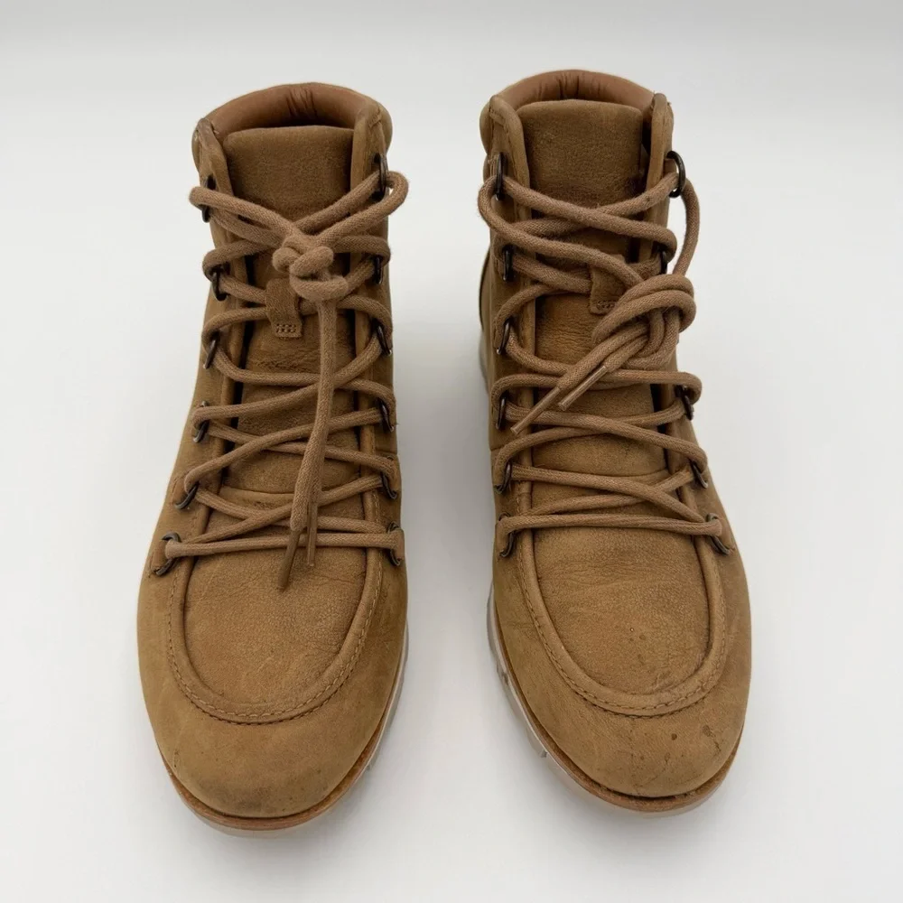 Sorel Harlow Lace Hiker Boot size 7 elk lace‎ up
